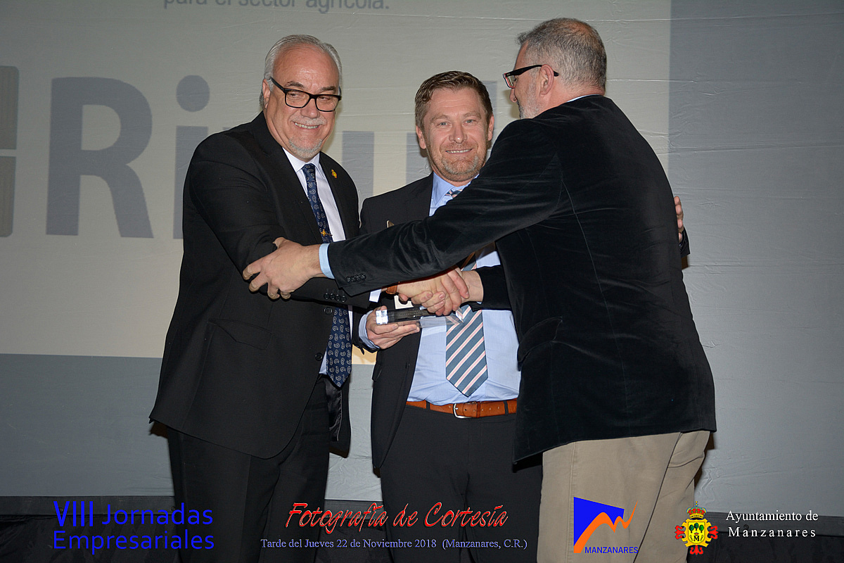Entrega de premios VIII Jornadas Empresariales de Manzanares